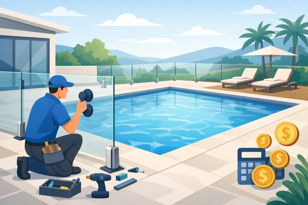How Much to Install Glass Pool Fencing?