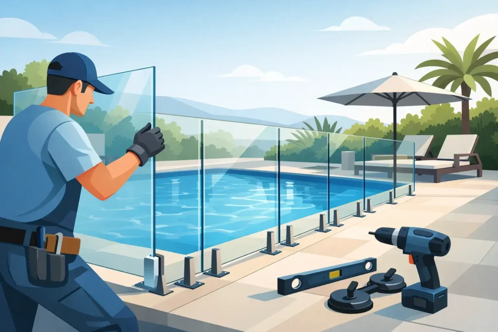 Glass Pool Fencing Installation Done Right