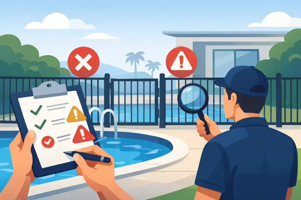 When Does a Pool Fence Fail Inspection?