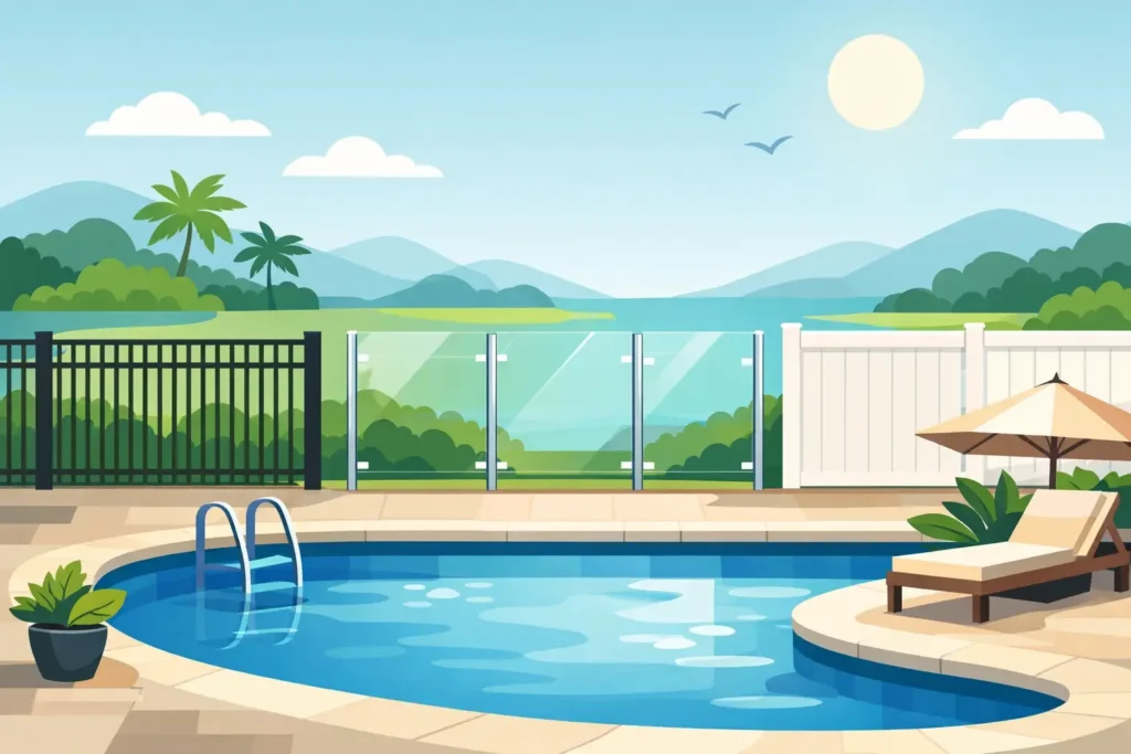 Best Low Maintenance Pool Fencing Options