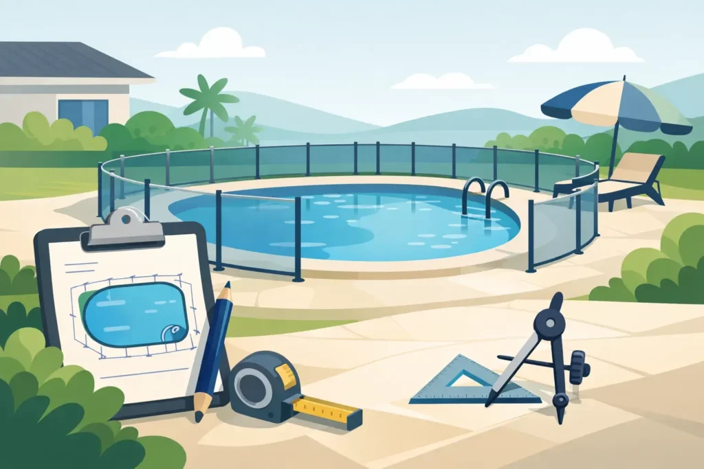 How to Plan Pool Fence Layout Properly