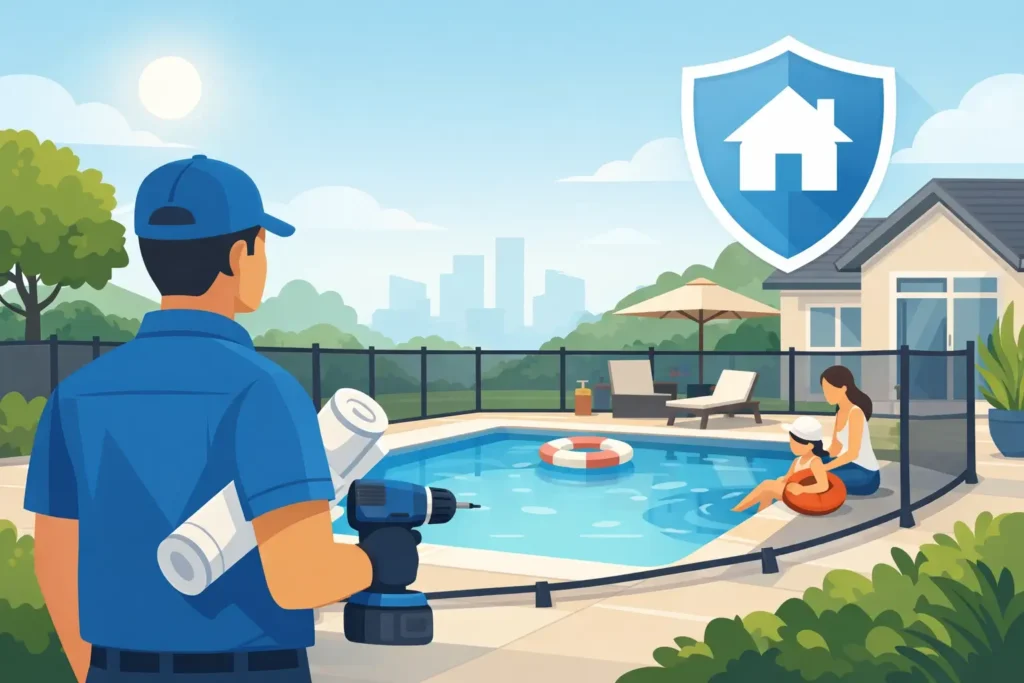How a Pool Fence Contractor Protects Your Home