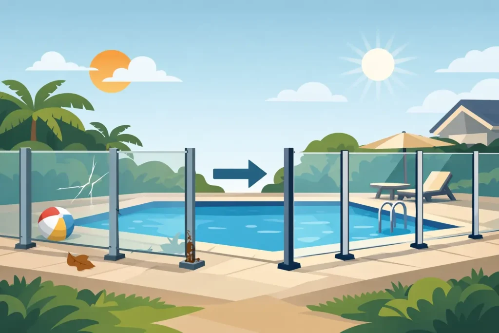 When Should Pool Fences Be Replaced in QLD?