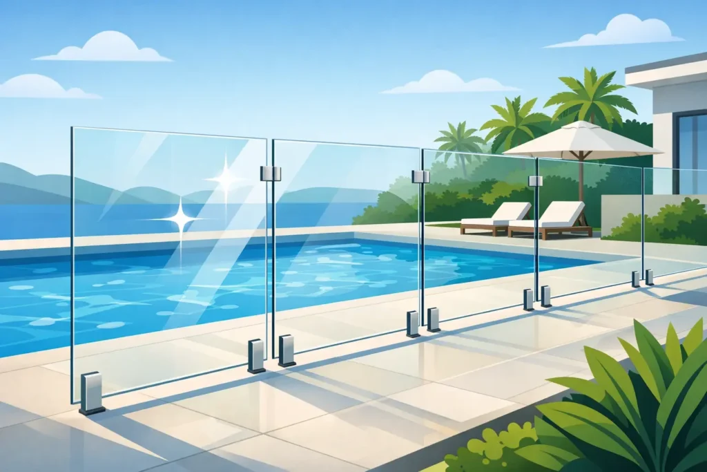 Best Glass Coating for Pool Fences: What Works