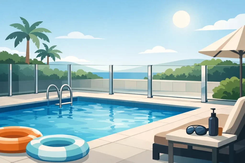 Is Semi Frameless Fencing Safe Around Pools?