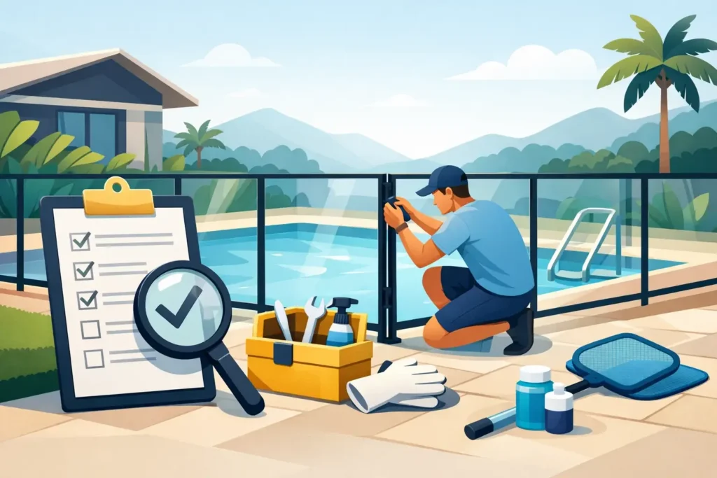 Pool Fence Maintenance Checklist for QLD Homes