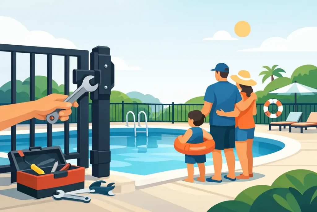 Pool Gate Repairs That Keep Your Family Safe
