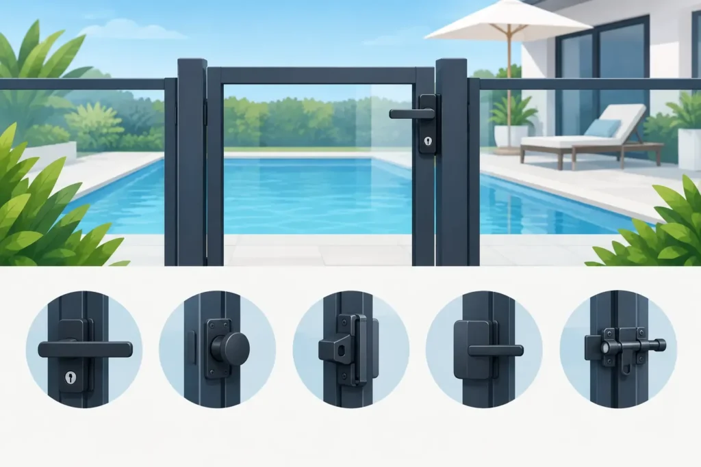 Best Pool Gate Latch Styles for Modern Homes