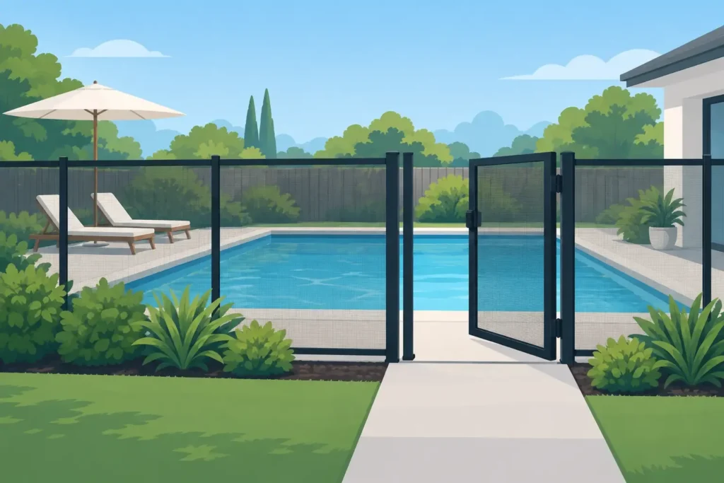 Planning Pool Fence Access Points for Safer Pools