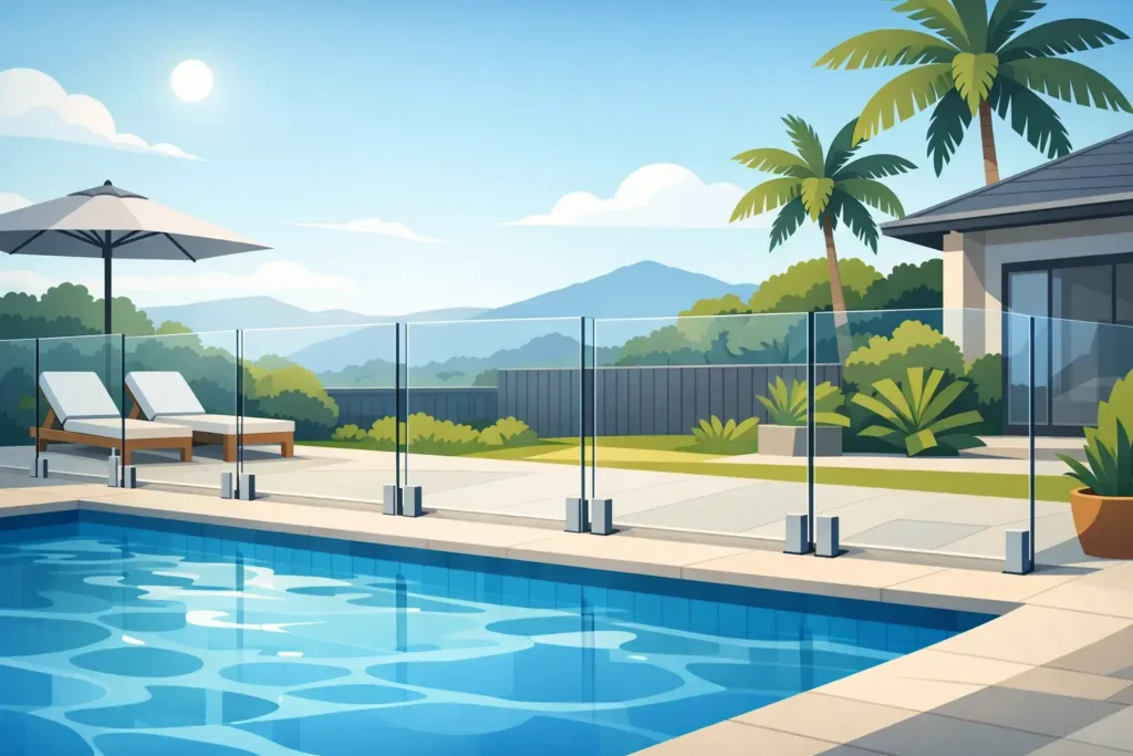 Semi Frameless Pool Fence Review for QLD Homes