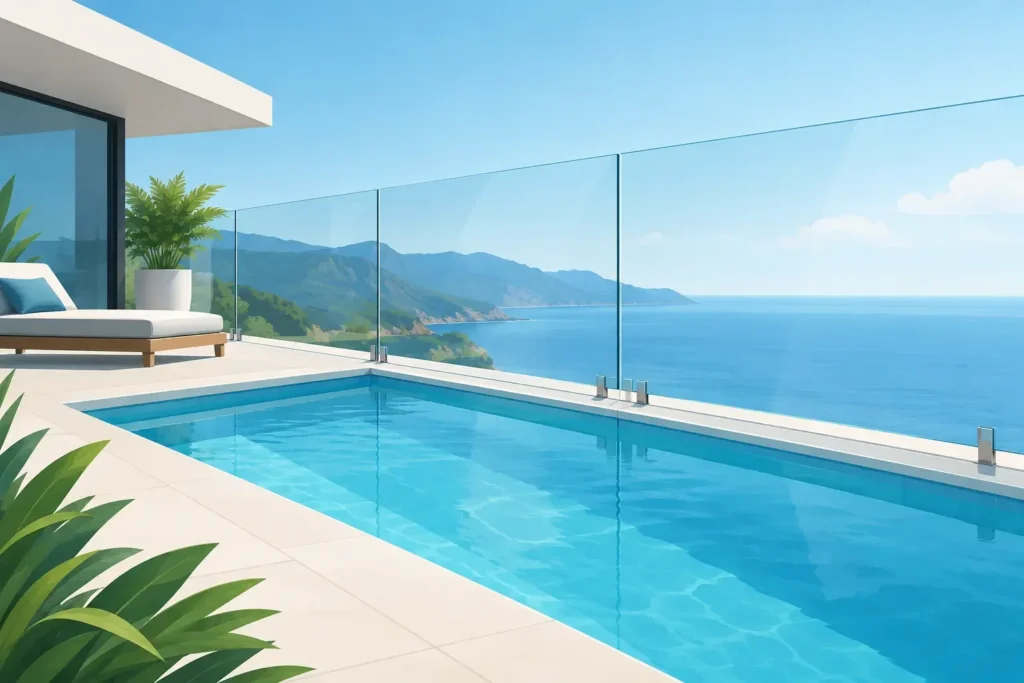 A Guide to Frameless Glass Panels for Pools